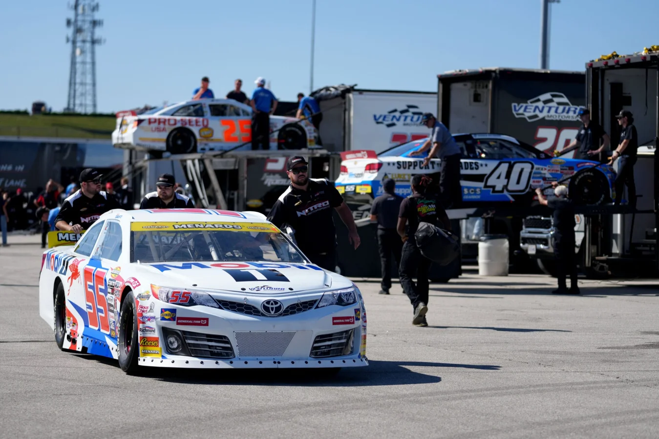 Hailie Deegan NASCAR Kansas appearance