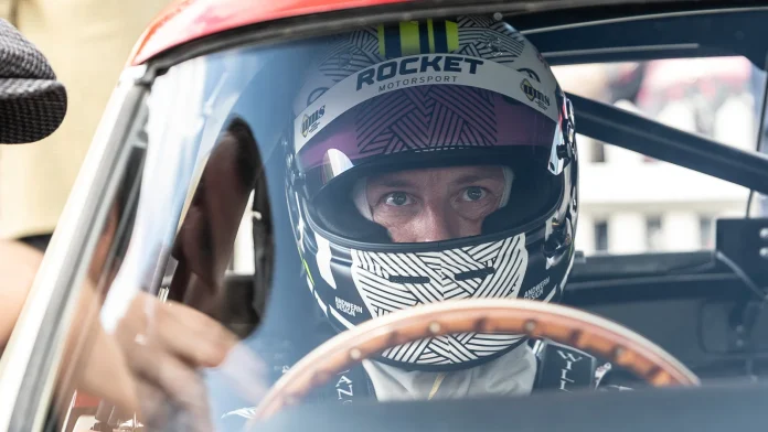 Jenson Button wins Goodwood Revival race