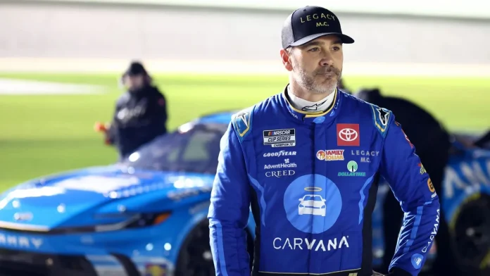 Jimmie Johnson Legacy Motor Club progress