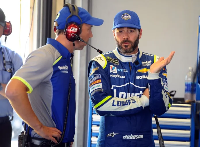 Jimmie Johnson and Chad Knaus split