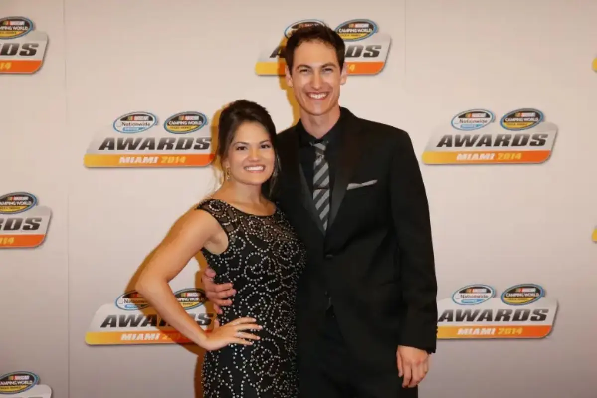 Joey Logano Shares Sweet Moment With Wife Brittany at Charity Event