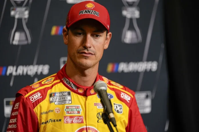 Joey Logano NASCAR playoff debate