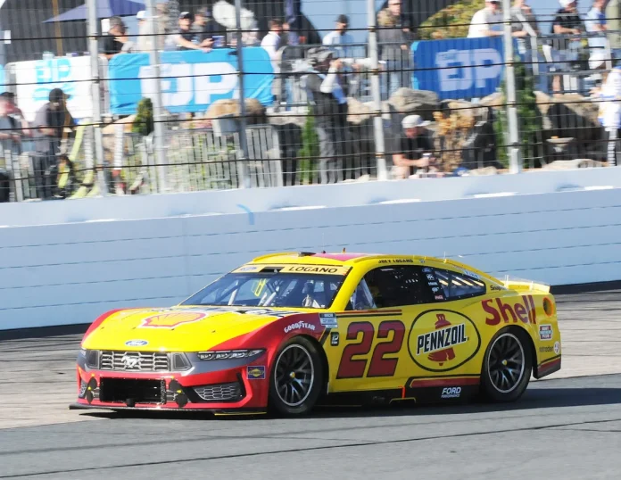 Joey Logano New Hampshire race