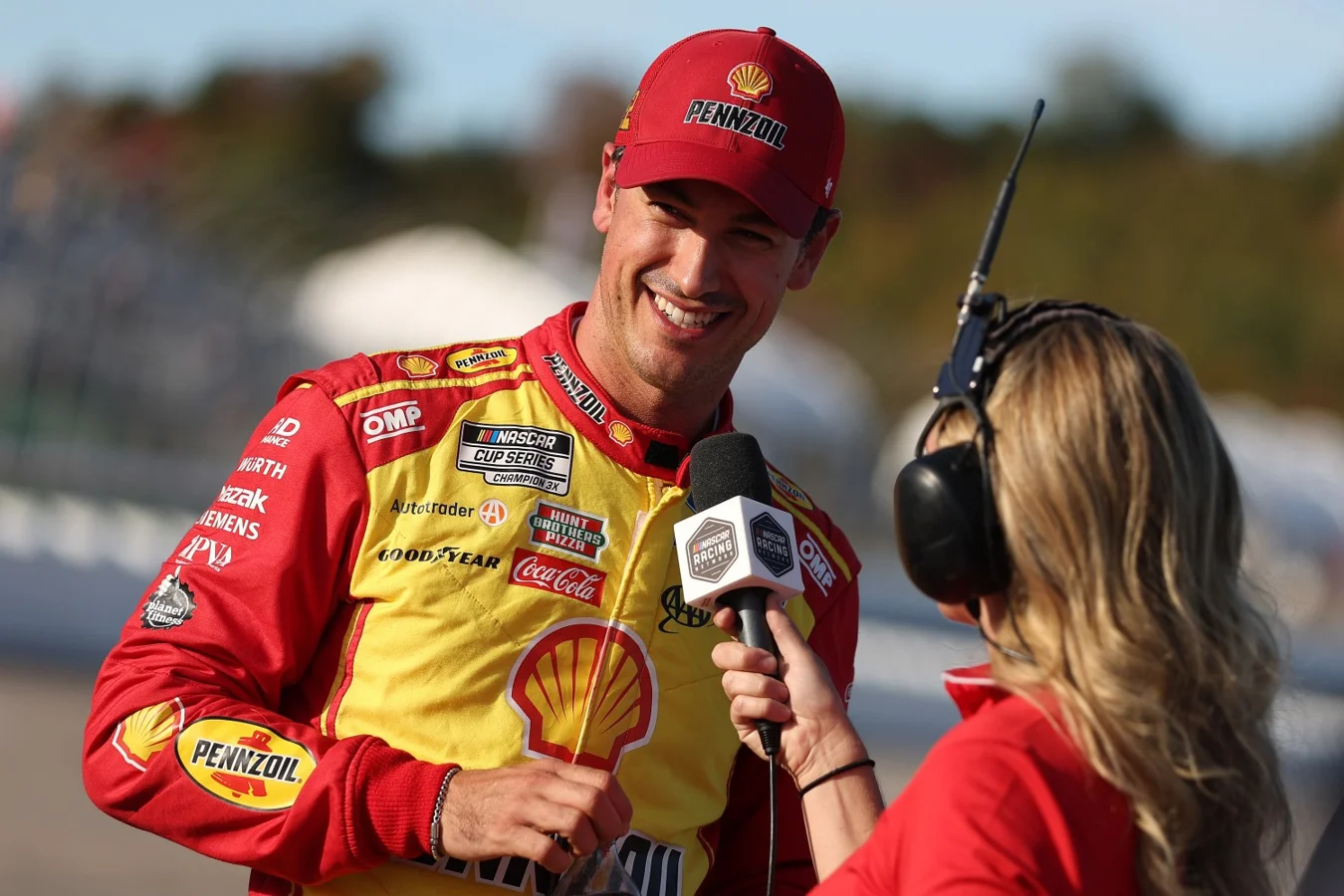 Joey Logano New Hampshire pole