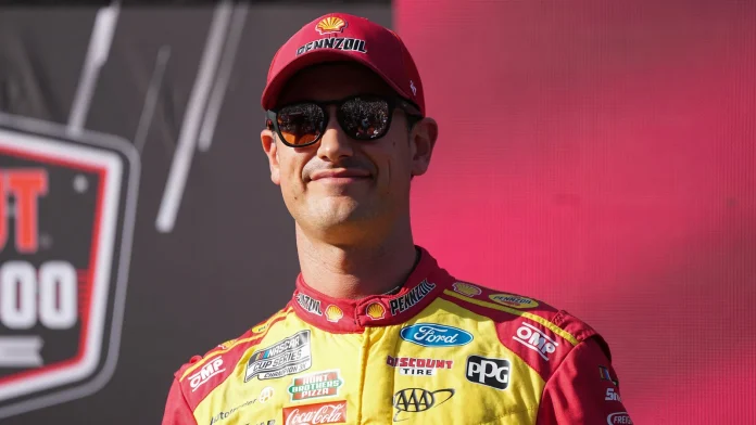 Joey Logano NASCAR fan reactions