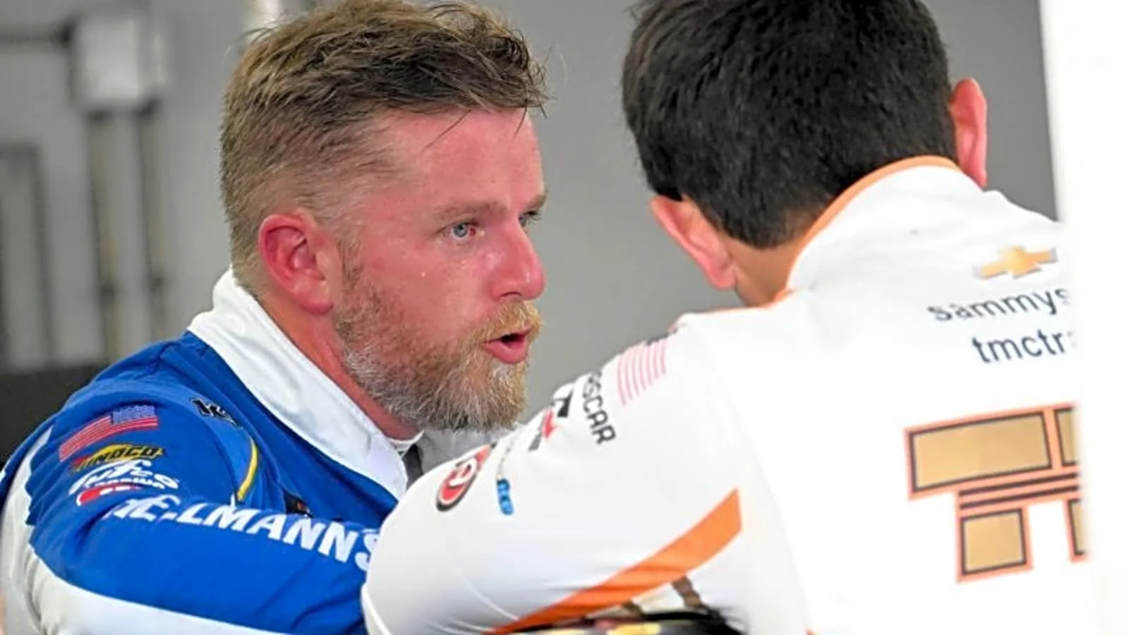 Justin Allgaier NASCAR reaction