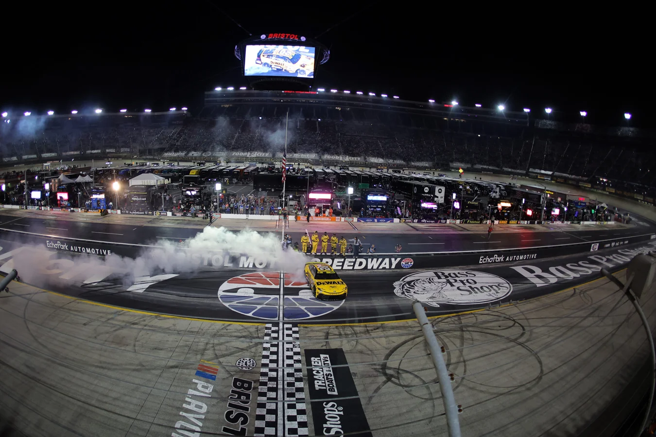 Kevin Harvick Bristol fire reaction