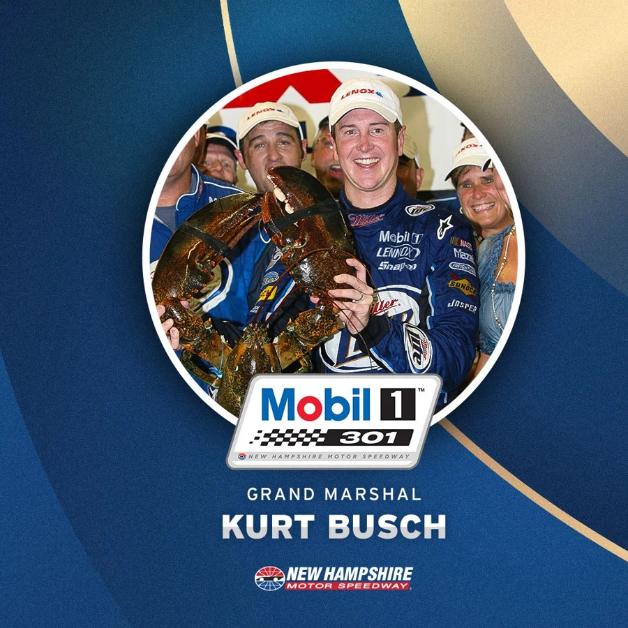 Kurt Busch Grand Marshal