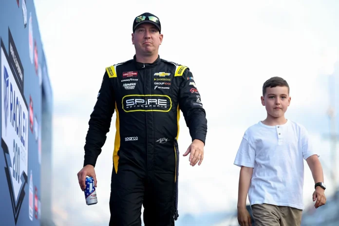 Kyle Busch father son race Las Vegas