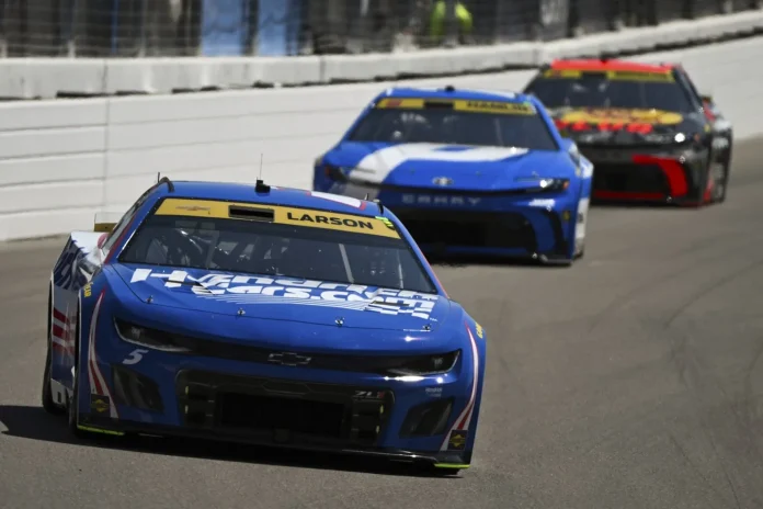 Kyle Larson Bristol qualifying performance