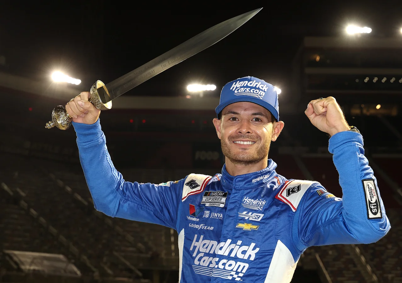 Kyle Larson Kansas Speedway performance