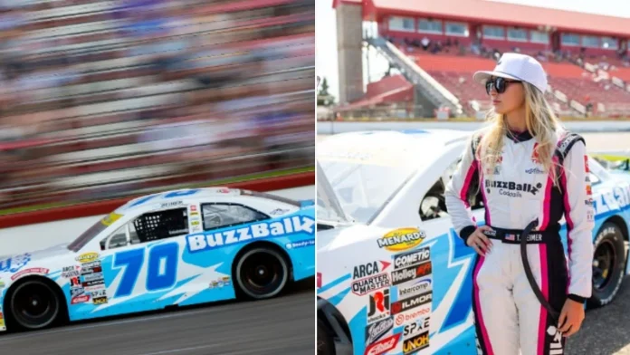 NASCAR breakout Taylor Reimer finish