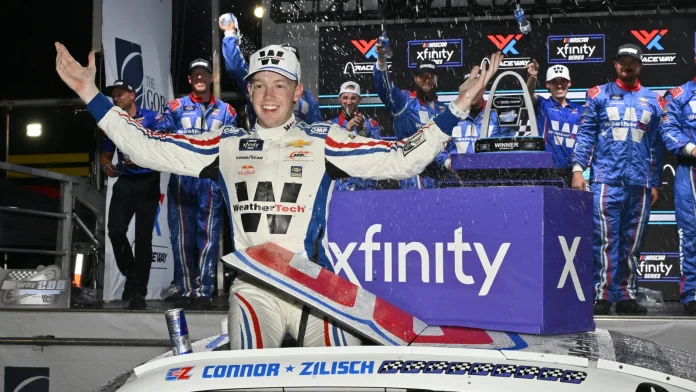 NASCAR drivers meeting Bill Murray