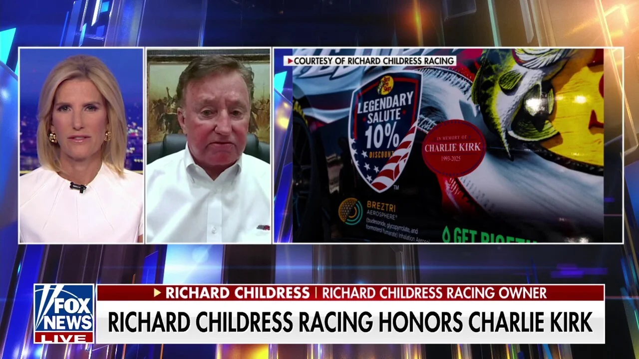 Richard Childress Charlie Kirk tribute