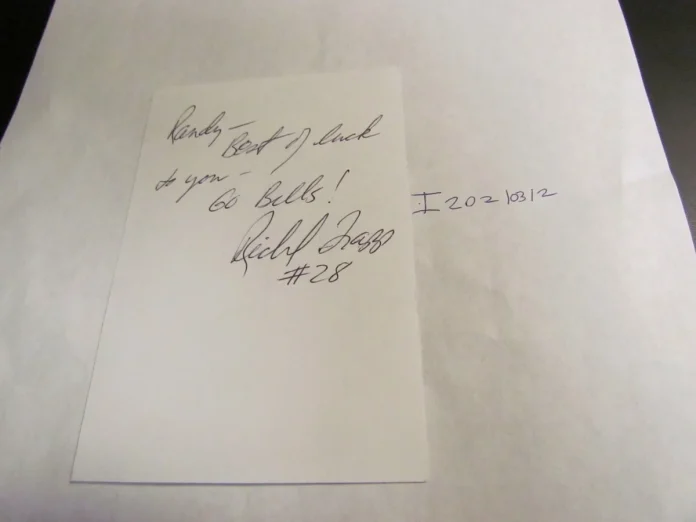 Richard Petty autograph tattoo story