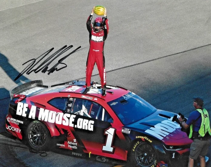 Ross Chastain Kansas win