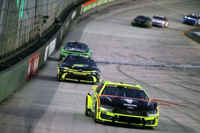 Ryan Blaney Bristol race reaction Ryan Blaney Bristol race reaction