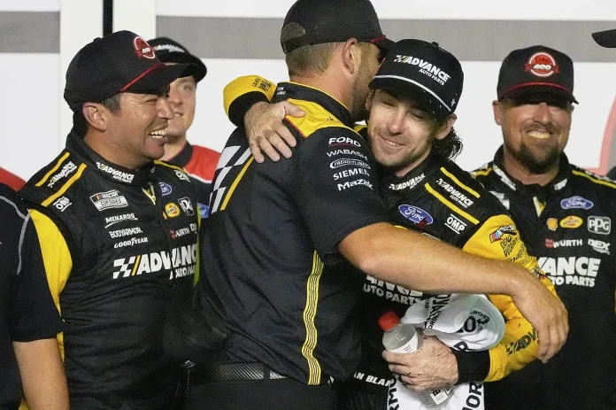 Ryan Blaney advice Joe Gibbs