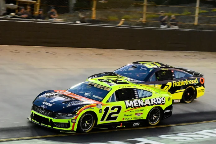 Ryan Blaney New Hampshire qualifying