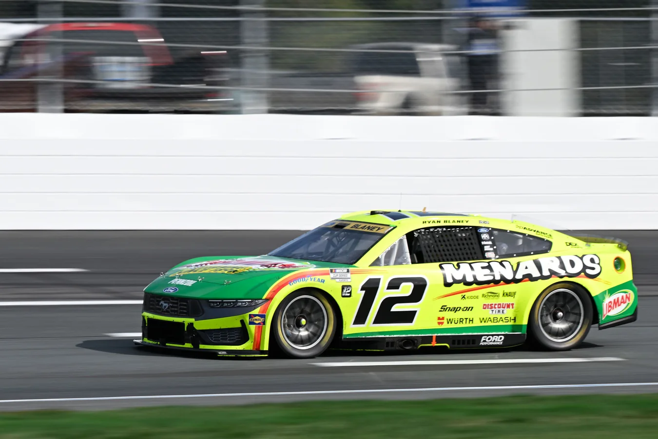 Ryan Blaney Kansas Speedway results