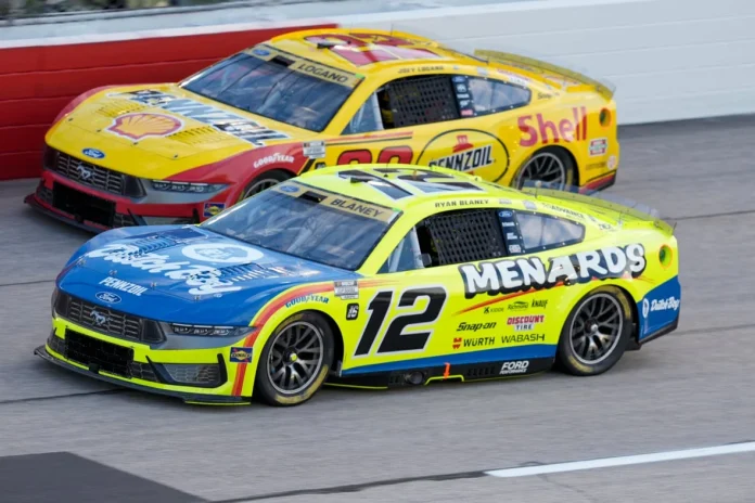Ryan Blaney NASCAR Playoffs mindset