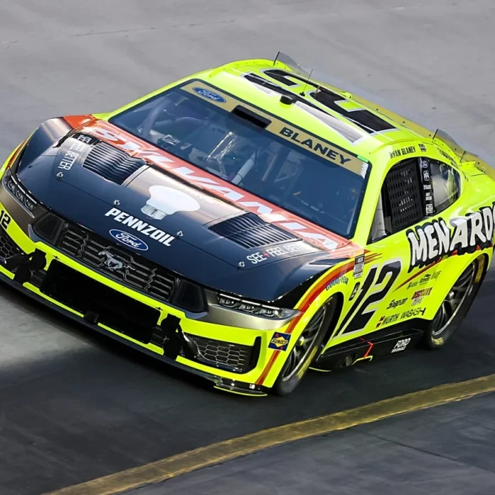 Ryan Blaney Bristol Night Race