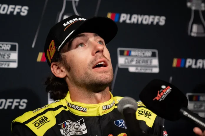 Ryan Blaney Bristol radio moment