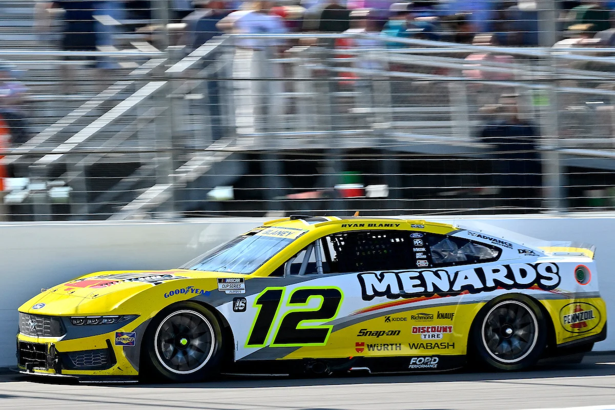 Ryan Blaney wins Bristol Stage 1