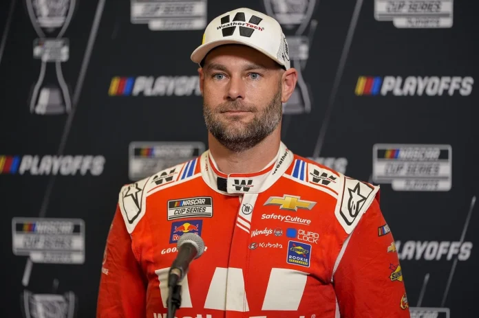 Shane van Gisbergen Bristol playoff elimination