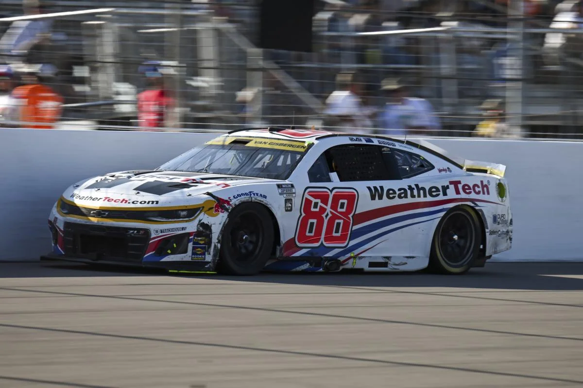 Shane van Gisbergen NASCAR penalty