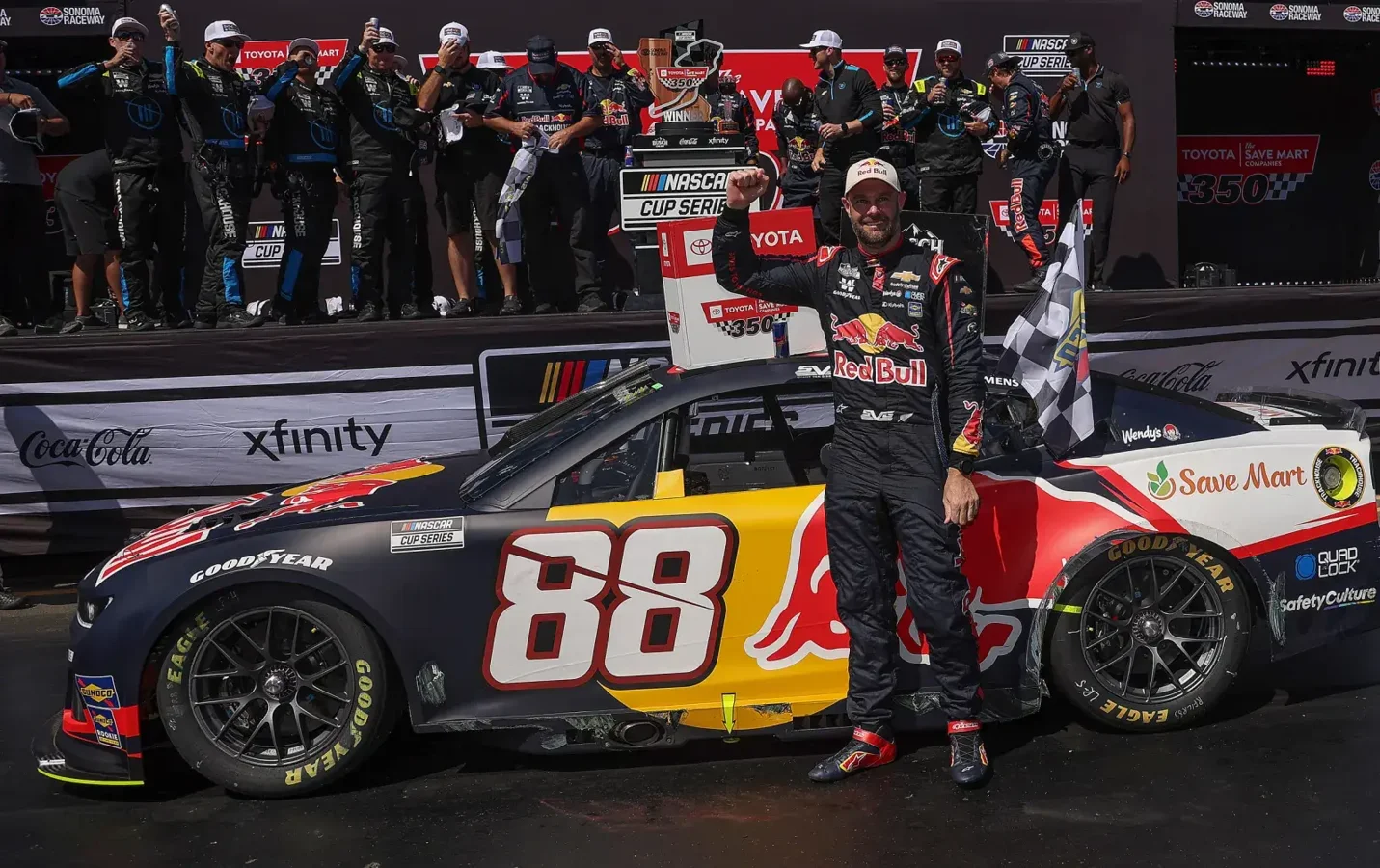 Shane van Gisbergen NASCAR performance