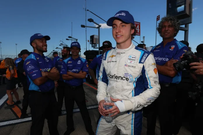 Team Penske front row sweep