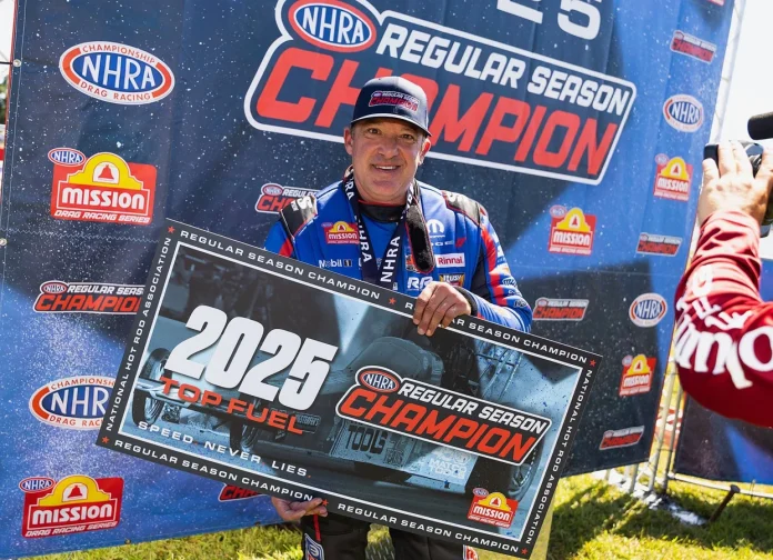Tony Stewart NHRA Top Fuel championship