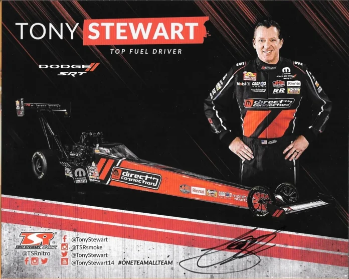 Tony Stewart NHRA Top Fuel championship