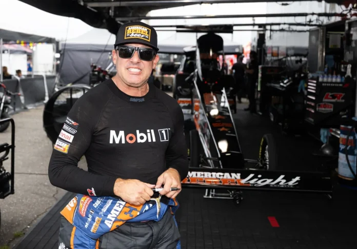 Tony Stewart NHRA regular season champion