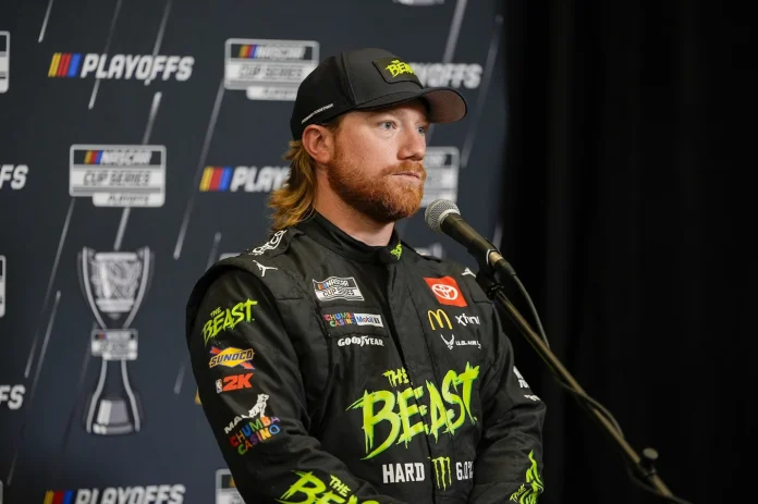 Tyler Reddick Kansas playoffs