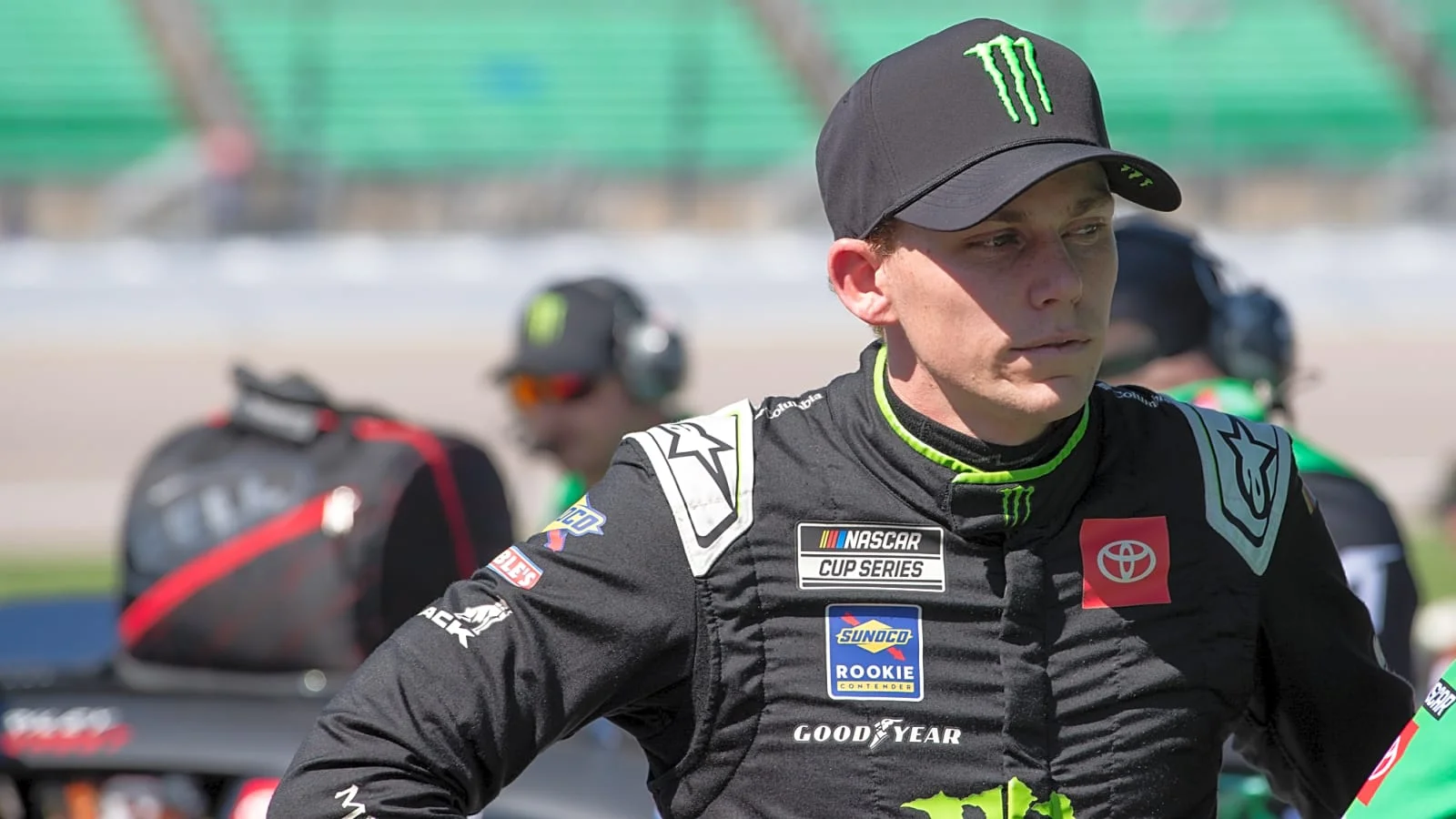 Tyler Reddick races amid adversity