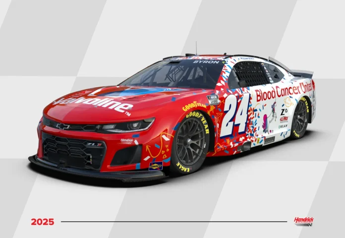 William Byron Charlotte ROVAL paint scheme