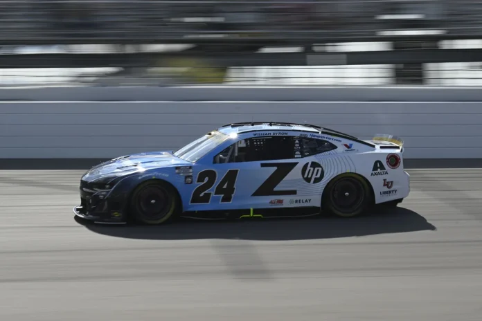 William Byron New Hampshire finish