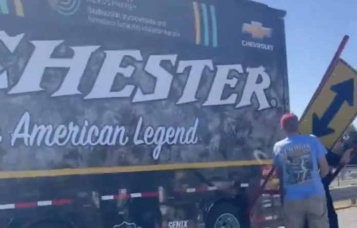 Austin Dillon Talladega hauler incident