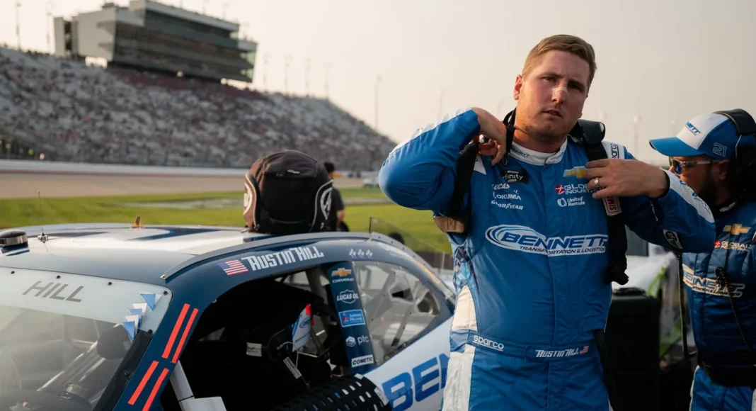 Austin Hill NASCAR penalty