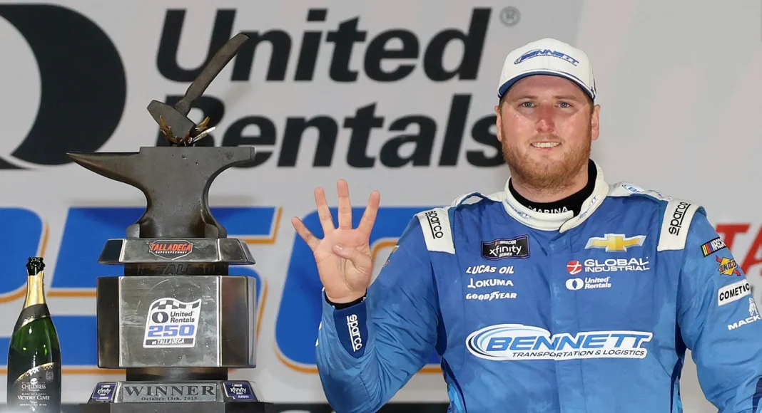 Austin Hill Talladega victory