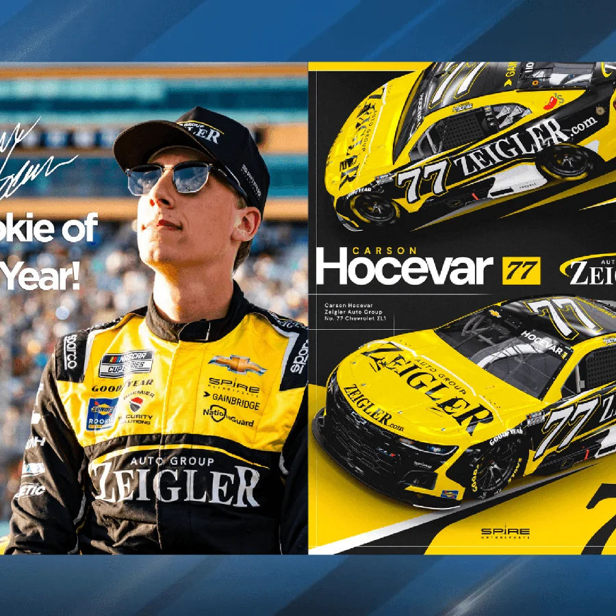 Carson Hocevar NASCAR rivalry