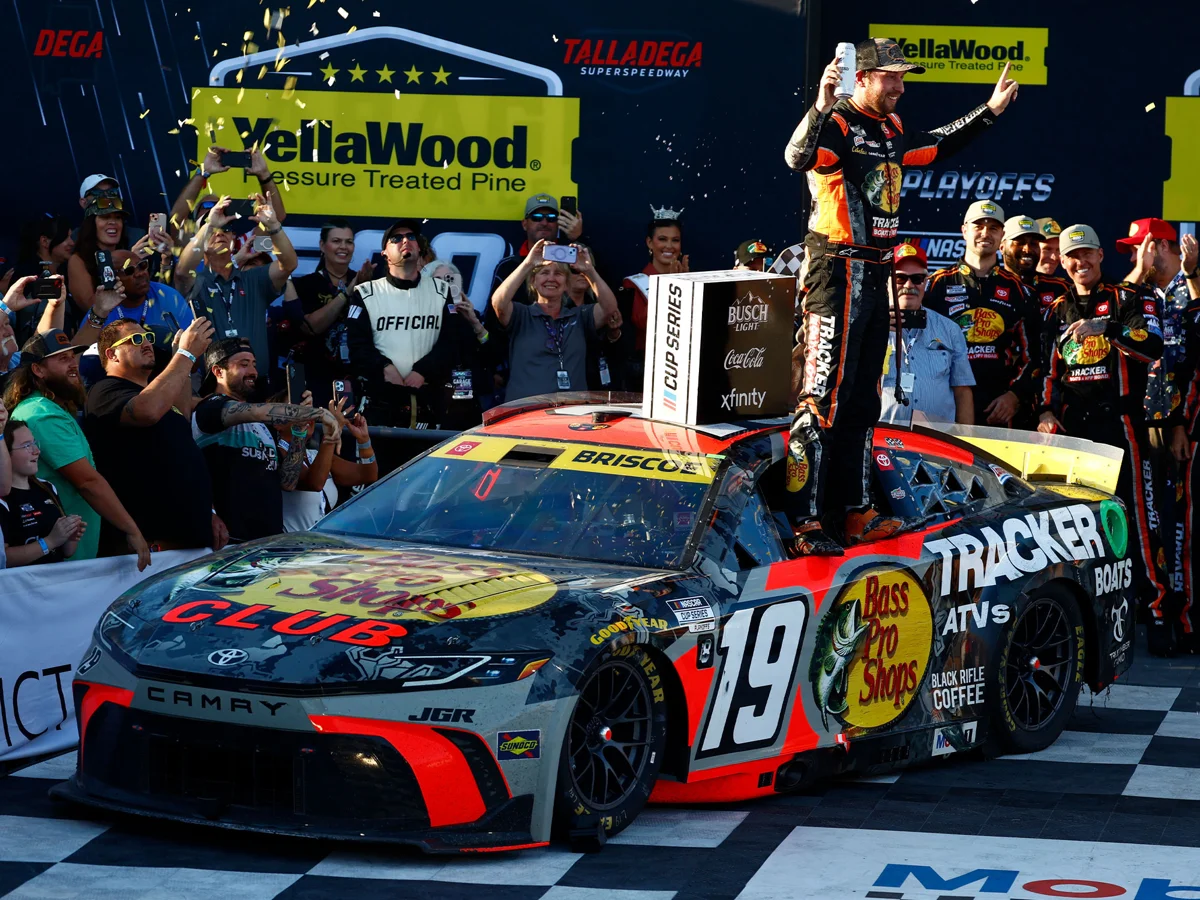 Chase Briscoe Talladega Victory