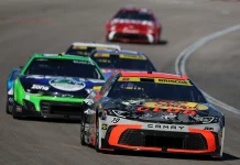 Chase Briscoe NASCAR Vegas finish