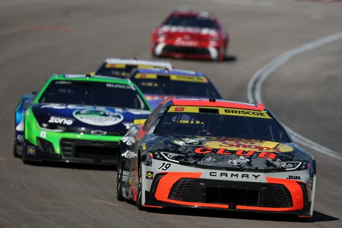 Chase Briscoe NASCAR Vegas finish