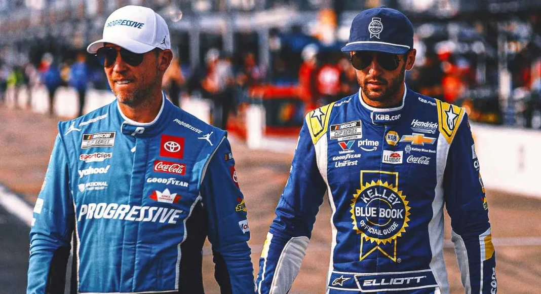 Chase Elliott pit road interview