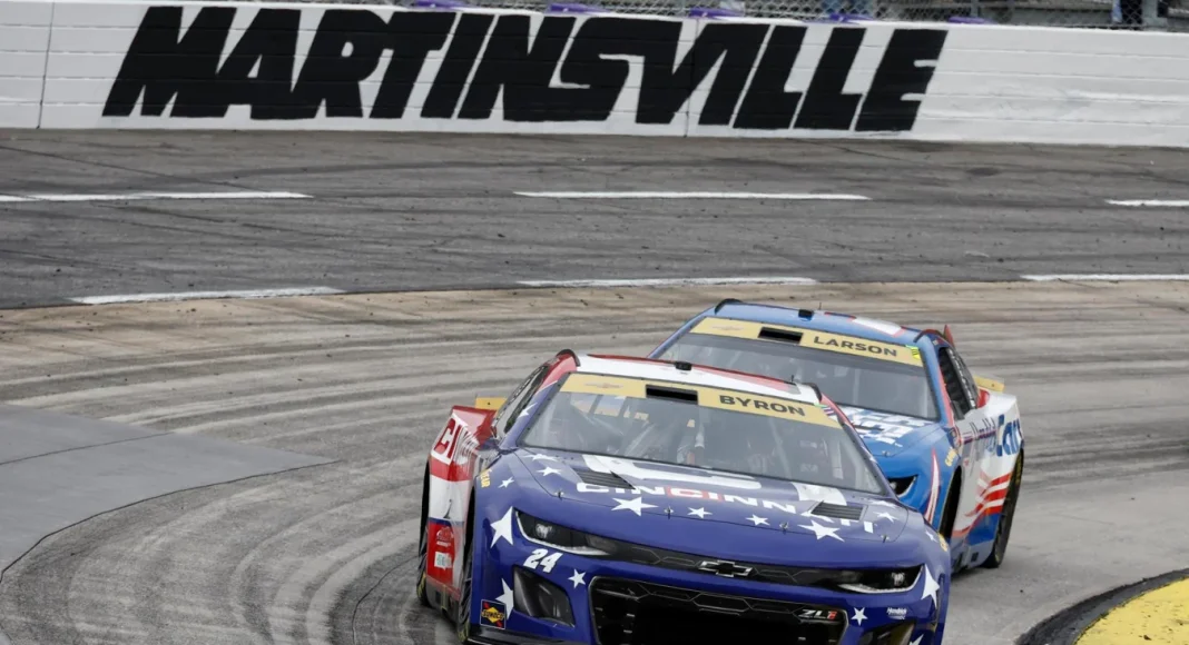 Chase Elliott Martinsville race performance