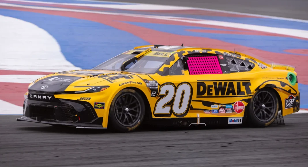 Christopher Bell Las Vegas restart