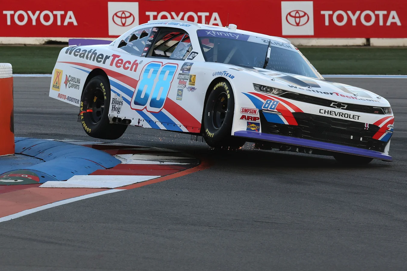 Connor Zilisch NASCAR Xfinity race